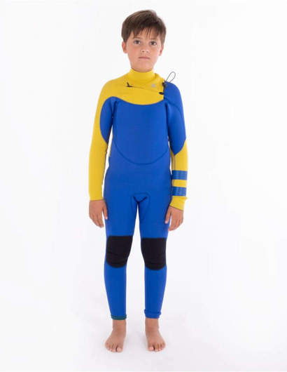 Hurley Muta Bambino Advantage 4/3mm Fullsuit Blu/Gialla