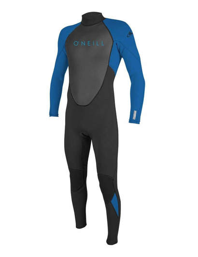 O'Neill Muta Bambino Reactor II 3/2mm Back Zip Full Wetsuit Black/Blue