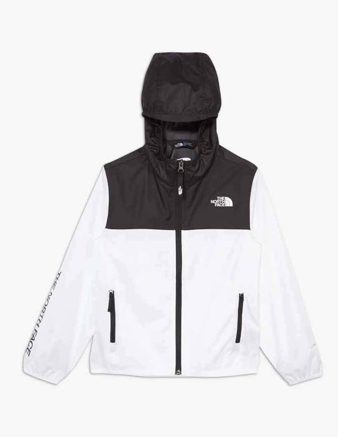 The North Face Youth Reactor Wind Jacket White - Impact shop action ...
