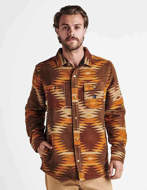 Roark Camicia di Flanella Andes Marrone