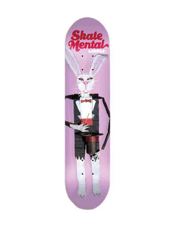 Skateboard Deck Skate Giorgi Rabbit Doll Pink 8.25"