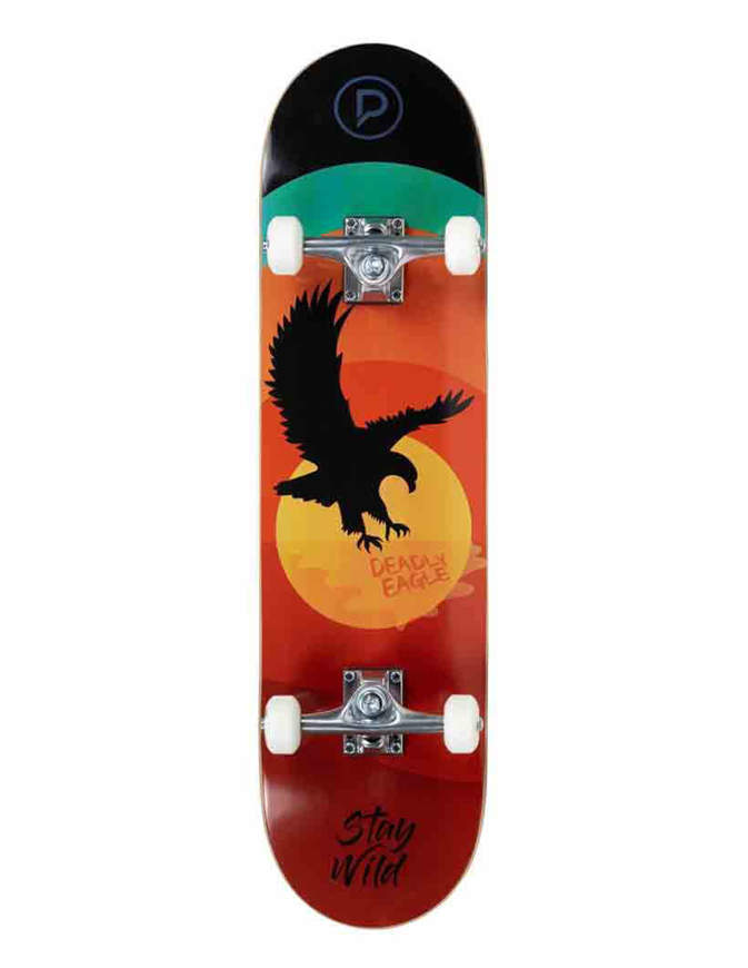 Skateboard Playlife Skateboard Deadly Eagle 8.0" Completo