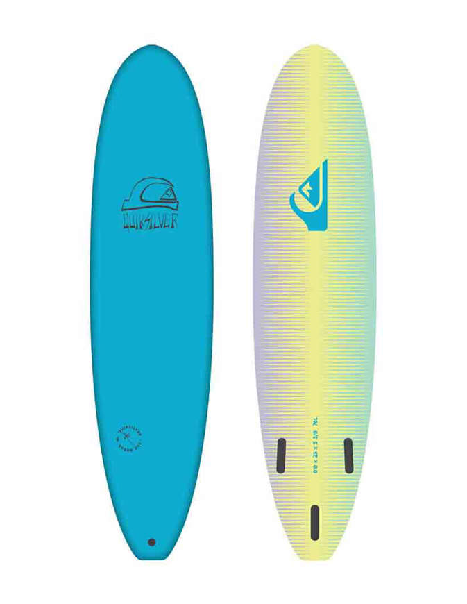 Quiksilver Tavola Surf Softboard Soft Break 8'0 Blu