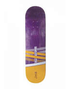 Skateboard Deck Futura Cortina Purple Yellow 8.125"