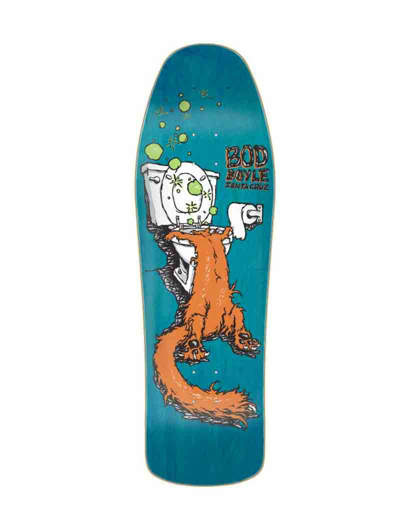 Skateboard Deck Santa Cruz Reissue Boyle Sick Cat 9.99"