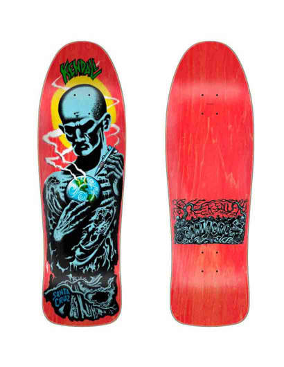 Skateboard Deck Santa Cruz Kendall Atomic Man Reissue 9.75"