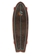 Skateboard Santa Cruz Cruiser Classic Wave Splice Shark 8.8" Completo