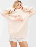 Billabong Felpa Donna Kissed The Sun Rosa