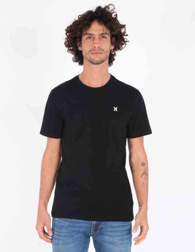 Hurley T-Shirt Uomo H20 Dri Icon Nera