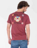 Hurley T-Shirt Uomo Everyday Washed Bengal Rossa