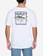 Hurley T-Shirt Uomo Everyday Washed Toro Bianca