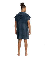 HURLEY Poncho One&Only Hooded Obsidian