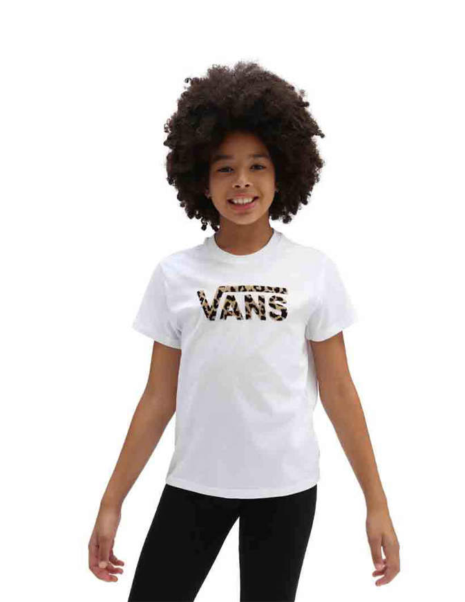 Vans T-Shirt Ragazza Flying V Bianca