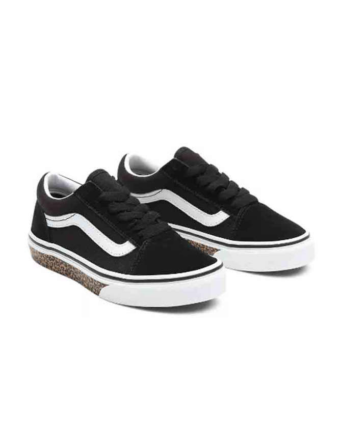 VANS Scarpe Bambino Animal Sidewall Old Skool Nere