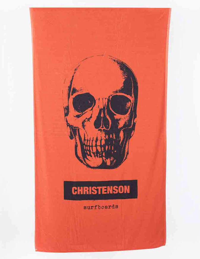 Christenson Round Skull Towell