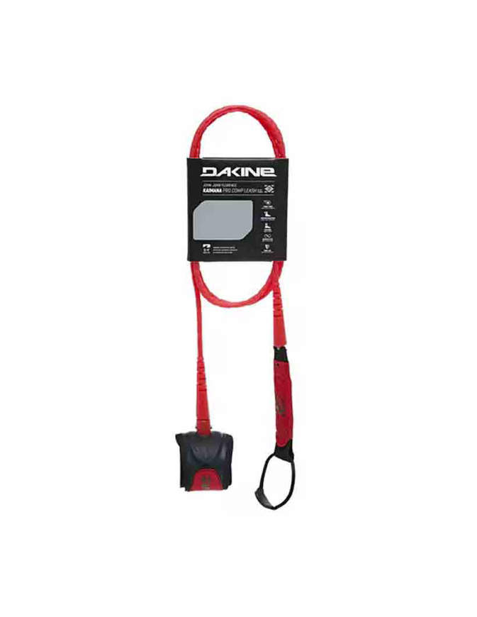DAKINE Kaimana Pro Comp Leash 6 x 3 16 JJF Red