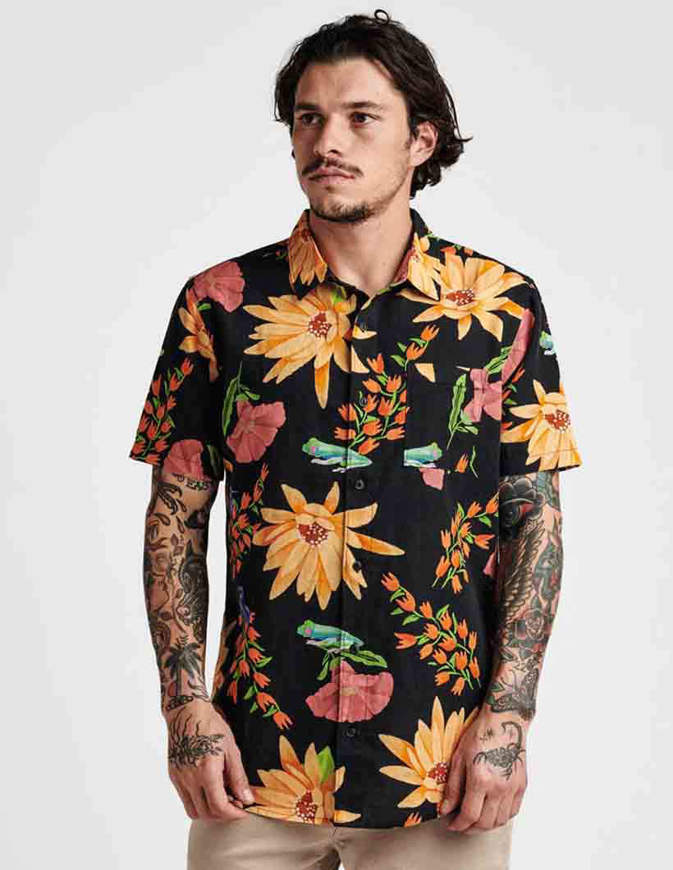 Roark Camicia Sierra Madre Journey Nera