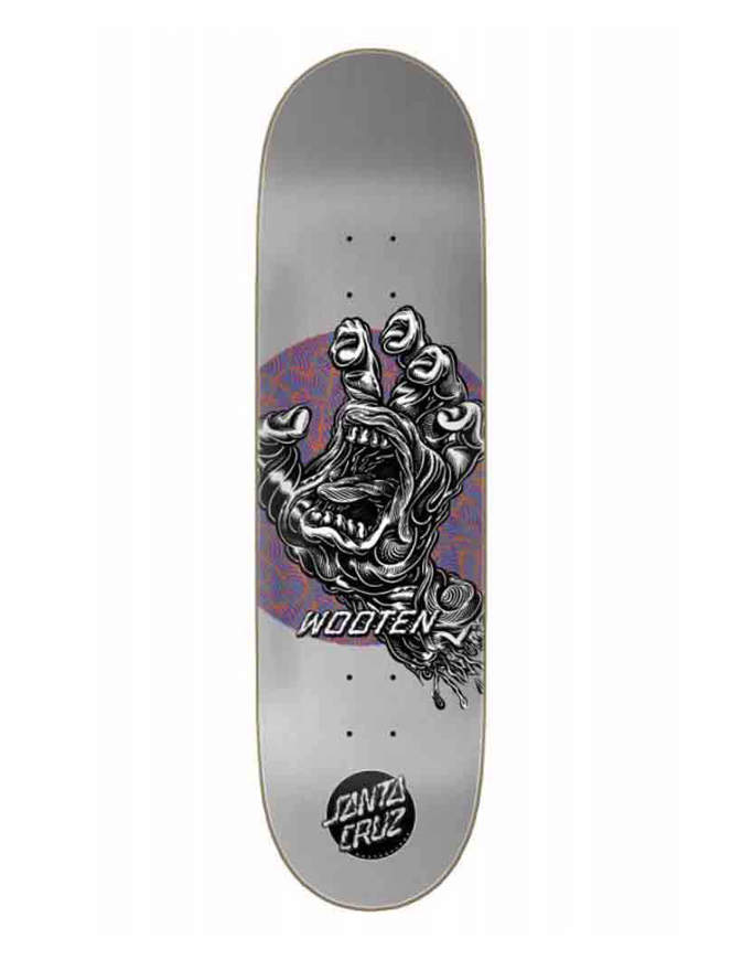 Skateboard Deck Santa Cruz Pro Wooten Alive Hand VX 8.5''