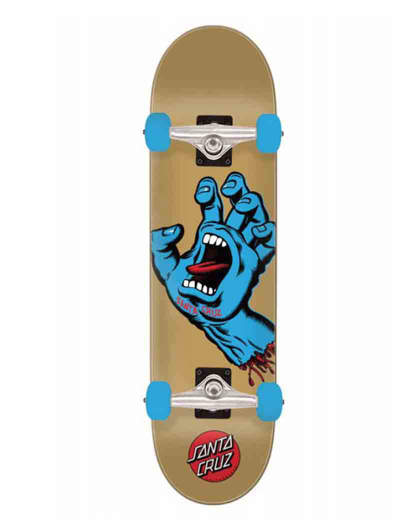 Skateboard Santa Cruz Screaming Hand Large 8.25'' Completo