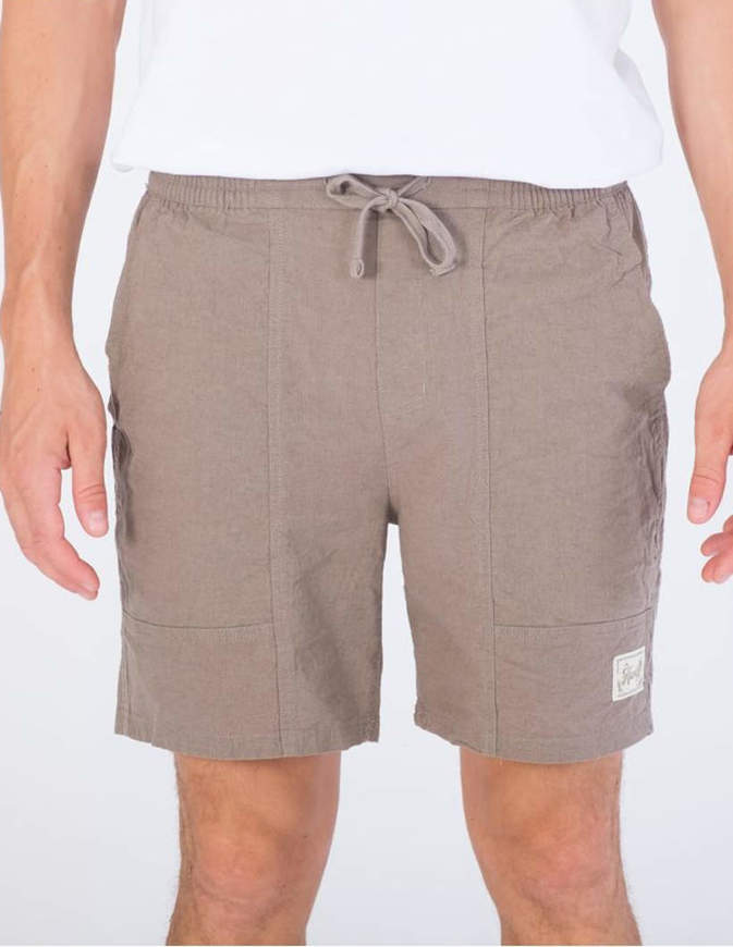 Hurley Pantaloncini Baja Linen Volley 17" Grigi