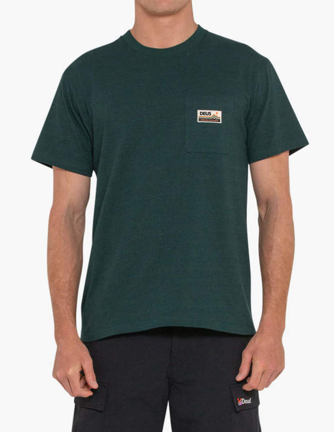Deus T-Shirt Tango Pocket Verde
