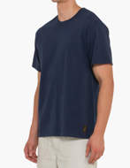 Deus T-Shirt Plain Naval Tee Blu