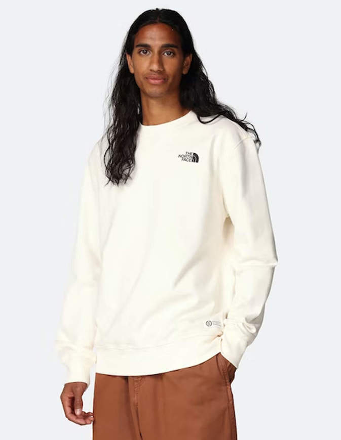 The North Face Regrind Crew Gardenia White - Impact shop action sport store