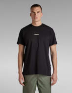 G-star Raw T-Shirt Center Logo Loose Nera