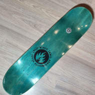 Skateboard Deck Old School Black Label Omar Hassan Ripper Green 8.38"