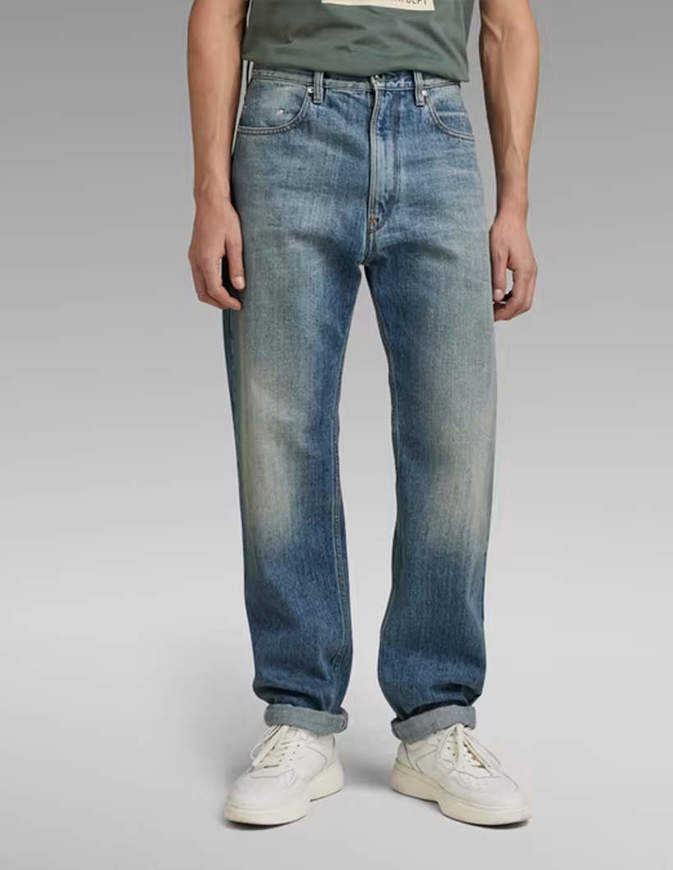 G-Star Raw Pantaloni Type 49 Relaxed Straight Selvedge Jeans