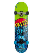 Skateboard Santa Cruz X Stranger Things Classic Dot Large 8.25'' Completo