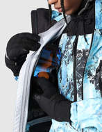 The North Face Giacca Dragline Print Blue