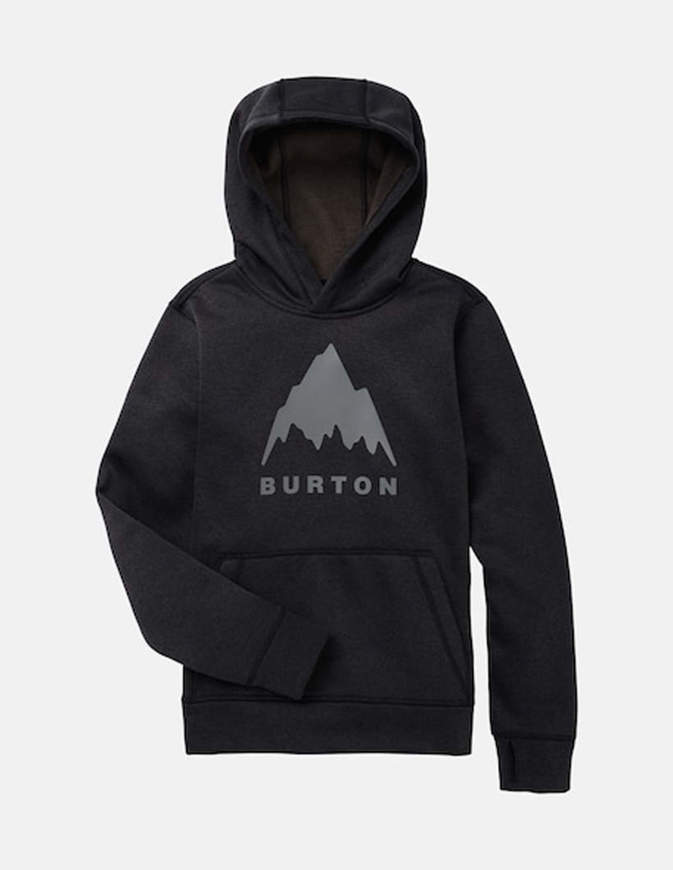 Burton Bambino Felpa con Cappuccio Aok Nera