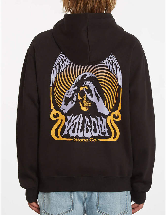 Volcom Felpa con Cappuccio Watanite Nera