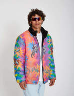 Volcom Giacca Reversibile Chrissie Abbott x French PRT Print