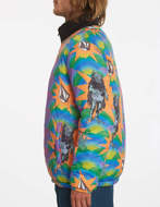 Volcom Giacca Reversibile Chrissie Abbott x French PRT Print
