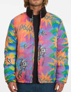 Volcom Giacca Reversibile Chrissie Abbott x French PRT Print
