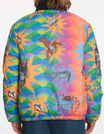 Volcom Giacca Reversibile Chrissie Abbott x French PRT Print