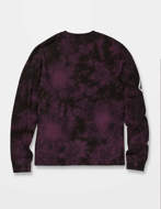 Volcom T-Shirt Maniche Lunghe Bambino  Iconic Stone Dye Mulberry