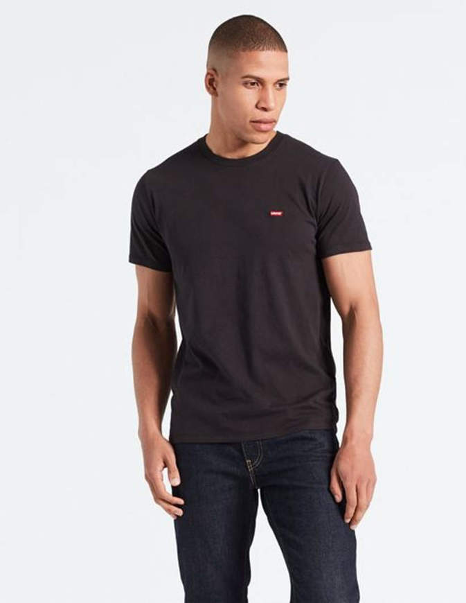 Maglia mezza manica classica nera Levi s Impact shop action sport store