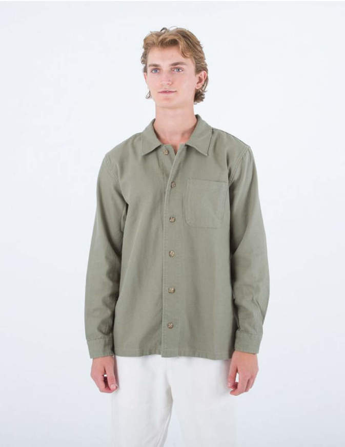 Hurley Camicia Bixby Canvas Army