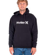 Hurley Felpa con cappuccio OAO Solid Core Nera