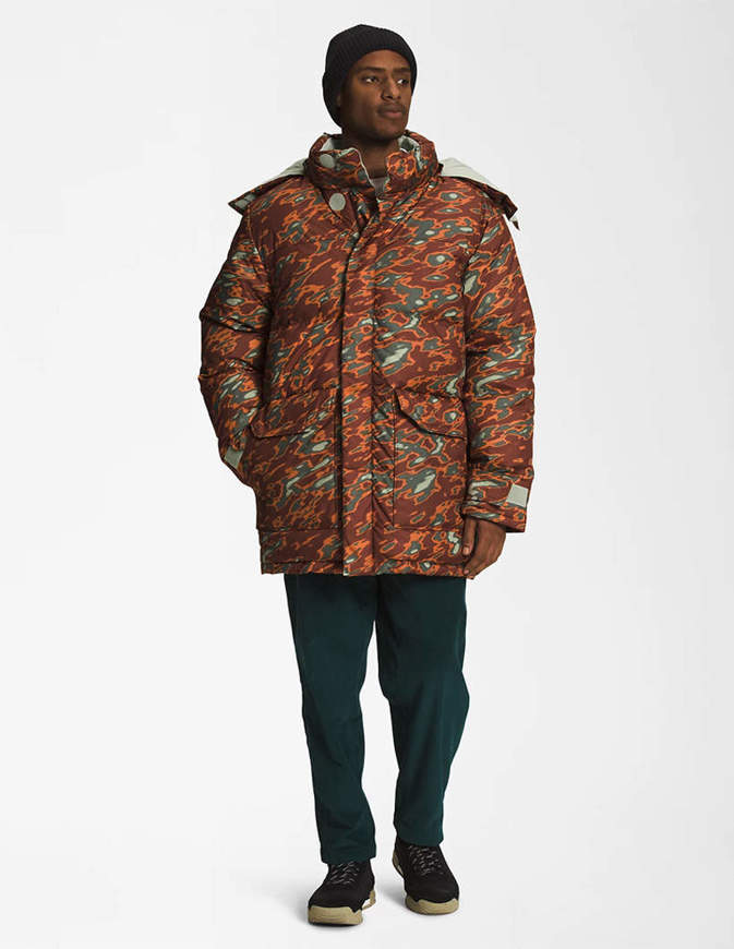 The North Face Giacca 77' Brooks Range Parka Dark Oak Camo Print