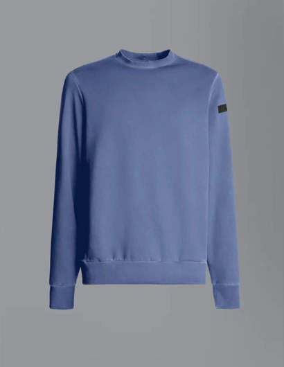 RRD Felpa Fleece Basic Round Blu