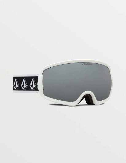 Volcom Maschera Migrations White Silver Chrome