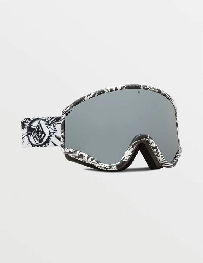 Volcom Maschera Yae Op Art Silver Chrome