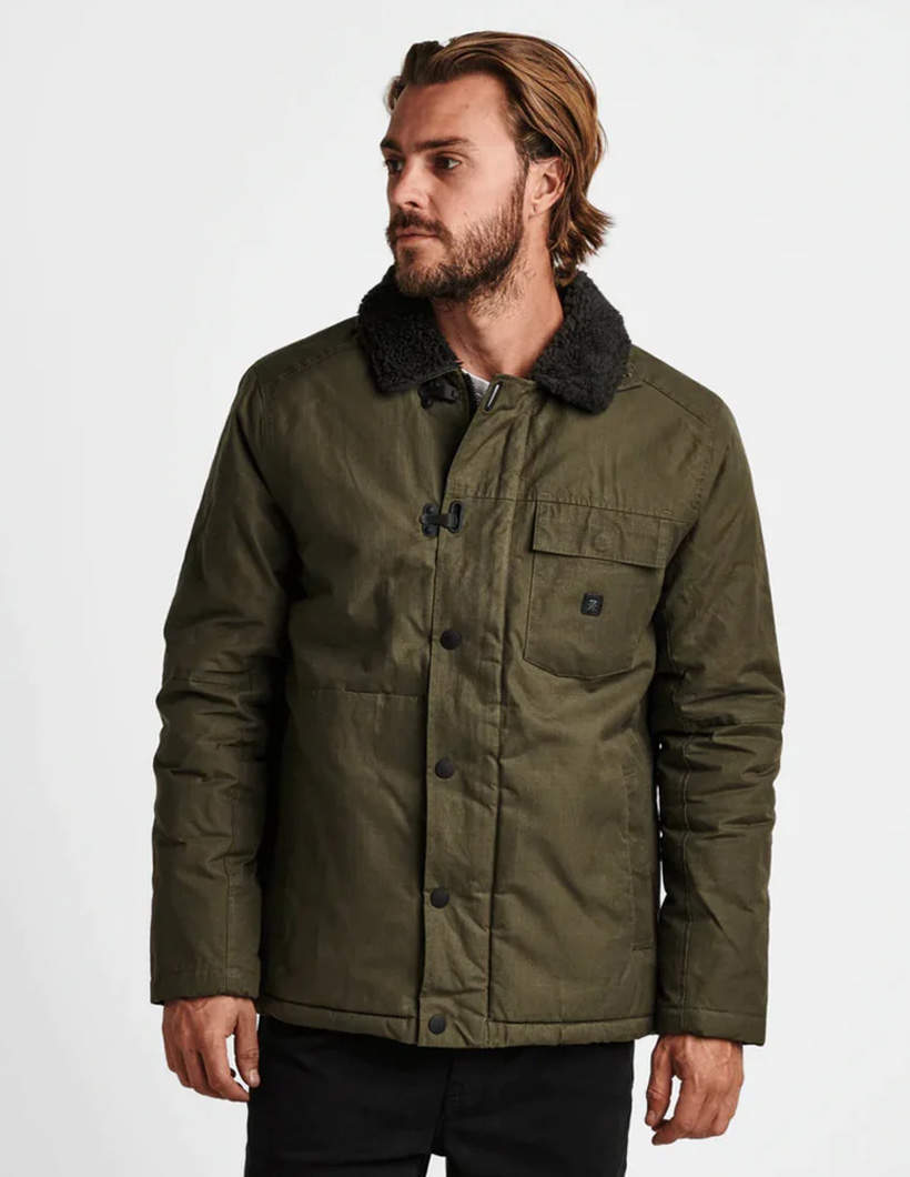 Roark x Halley Stevensons Axeman Jacket Dark Military - Impact shop ...