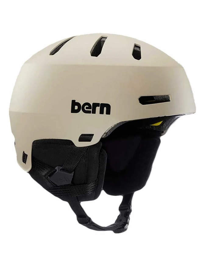 BERN Casco Snowboard Macon 2.0 Mips 2023 Matte Sand Black Liner