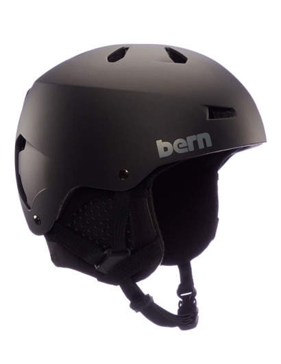 BERN Casco Snowboard Macon Classic 2023 Matte Black