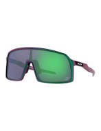 OAKLEY Occhiali Sportivi Sutro TLD Matte Purple Green Shift con Lenti Prizm Jade